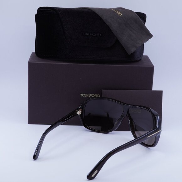 Tom Ford Blake FT0242 50J Aviator Sunglasses - Brown - Picture 6 of 9